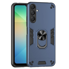 A-One Brand - Galaxy A17 Mobilskal Med Ring Kickstand Drop Defend - Blå