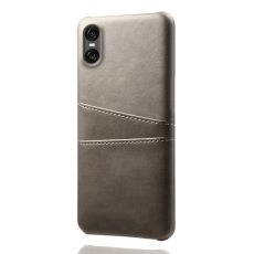 A-One Brand - Sony Xperia 10 VII Mobilskal med Dual Kortfack - Grå