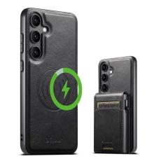 SUTENI - SUTENI Mobilskal f&ouml;r Galaxy S25 Plus MagSafe Korth&aring;llare H19 - Svart