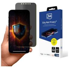 3MK - 3MK iPhone 12/12 Pro Plastfilm Skärmskydd Privacy Silky Matt - Svart