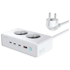 4smarts - 4smarts Grenlist 6-i-1 65W GaN - Vit
