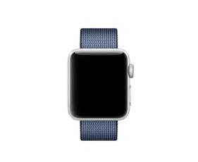 Apple - Apple Watch SE/Ultra/Ultra 2 (42/44/45/49) Armband Nylon - Navy