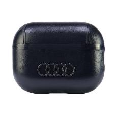 Audi - Audi AirPods Pro 2 Skal Läder Big Logo - Svart