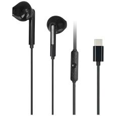 Awei - AWEI PC-7T Hörlurar stereo USB-C 1,2 m - Svart