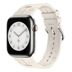 Beline - Beline Apple Watch 4/5/6/7/SE (38/40/41mm) Armband Silikon - Beige