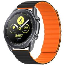 Beline - Beline Galaxy Watch 4 Classic (42/44/46mm) Armband Magnetisk/Röd