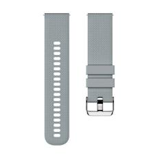 Beline - Beline Galaxy Watch 4 Classic (42/44/46mm) Armband Silikon - Ljusgrå