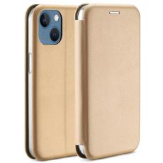 Beline - Beline iPhone 15 Plus Plånboksfodral Magnetic - Guld