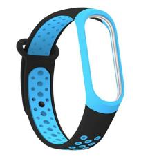Beline - Beline Mi Band 3/4 Armband Design - Svart/Blå