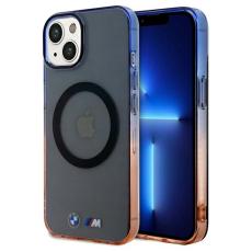 BMW - BMW iPhone 14 Plus/15 Plus Mobilskal MagSafe Gradient Bumper - Grå