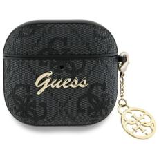 Guess - Guess AirPods 4 Skal 4G Charm Collection - Svart