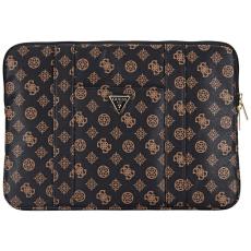 Guess - Guess Datorfodral 14" Peony Framficka Triangle Logo - Svart
