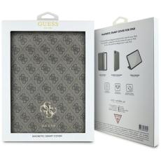 Guess - Guess iPad Air 13" (2024) Fodral Magnetic 4G Big Logo - Brun