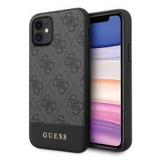 Guess - Guess iPhone 11 / Xr Mobilskal MagSafe 4G Stripe Collection - Grå
