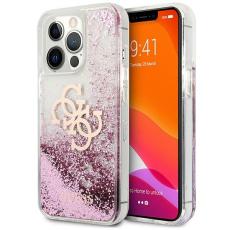 Guess - Guess iPhone 13 Pro Max Mobilskal MagSafe 4G Glitter Liquid