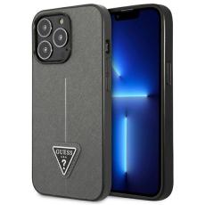 Guess - Guess iPhone 13 Pro Max Mobilskal MagSafe SaffianoTriangle Logo