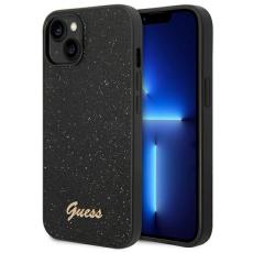 Guess - Guess iPhone 14 Plus/ 15 Plus Mobilskal MagSafe Glitter Script