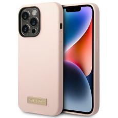 Guess - Guess iPhone 14 Pro Max Mobilskal MagSafe Silikon Plate