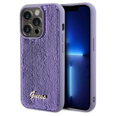 Guess - Guess iPhone 14 Pro Max Mobilskal MagSafe Sequin Script Metal