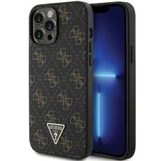 Guess - Guess iPhone 14 Pro Mobilskal MagSafe 4G Triangle Metal Logo