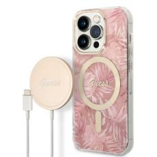 Guess - Guess iPhone 14 Pro Mobilskal MagSafe MagSafe Jungle