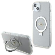 Guess - Guess iPhone 14 Plus/15 Plus Mobilskal MagSafe Ring Stand