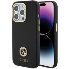 Guess - Guess iPhone 15 Pro Mobilskal MagSafe Silikon Strass