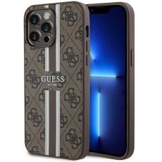 Guess - Guess iPhone 15 Pro Max Mobilskal MagSafe MagSafe 4G Printed Stripes