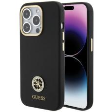 Guess - Guess iPhone 15 Pro Max Mobilskal MagSafe Silikon Strass