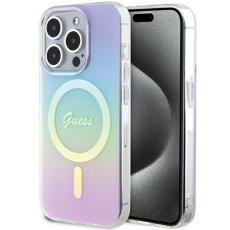 Guess - Guess iPhone 15 Pro Mobilskal MagSafe MagSafe IML Iridescent - Lila