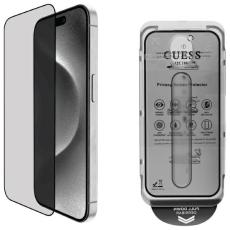 Guess - Guess iPhone 16 Härdat Glas Skärmskydd Privacy 2.5D