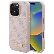 Guess - Guess iPhone 16 Pro Mobilskal MagSafe 4G Plate