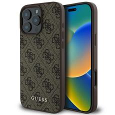 Guess - Guess iPhone 16 Pro Max 6.9 Mobilskal MagSafe 4G Classic - Brun