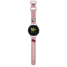 Hello Kitty - Hello Kitty Galaxy Watch 5 (44mm) Armband Silikon Kitty - Rosa