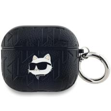 KARL LAGERFELD - Karl Lagerfeld AirPods 3 Skal Monogram Choupette Head - Svart