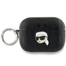 KARL LAGERFELD - Karl Lagerfeld AirPods Pro 2 Skal Monogram Karl Head - Svart