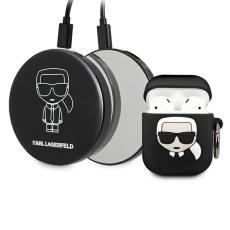 KARL LAGERFELD - Karl Lagerfeld AirPods Skal + Powerbank Ikonik