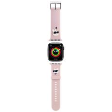 KARL LAGERFELD - Karl Lagerfeld Apple Watch 42/44/45/49mm Armband Rubber - Rosa
