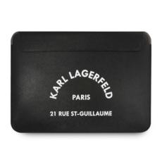 KARL LAGERFELD - Karl Lagerfeld Datorfodral 13" Saffiano RSG - Svart