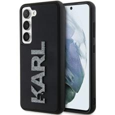 KARL LAGERFELD - Karl Lagerfeld Galaxy S24 Mobilskal MagSafe 3D Rubber Glitter