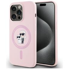 KARL LAGERFELD - Karl Lagerfeld iPhone 14 Pro Max Mobilskal MagSafe Karl&Choupette