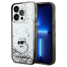 KARL LAGERFELD - Karl Lagerfeld iPhone 14 Pro Skal MagSafe Glitter Transparent