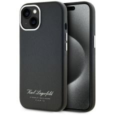 KARL LAGERFELD - Karl Lagerfeld iPhone 15 Mobilskal MagSafe Hotel RSG - Svart