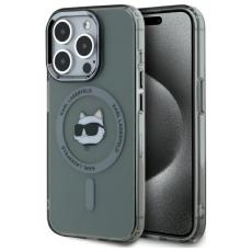 KARL LAGERFELD - Karl Lagerfeld iPhone 15 Pro Mobilskal MagSafe IML Choupette Edition