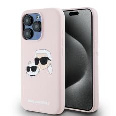 KARL LAGERFELD - Karl Lagerfeld iPhone 15 Pro Mobilskal MagSafe MagSafe Karl & Choupette