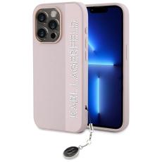 KARL LAGERFELD - Karl Lagerfeld iPhone 15 Pro Mobilskal MagSafe Saffiano Charm