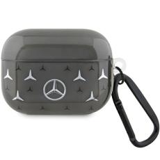 Mercedes - Mercedes AirPods Pro Skal Large Star Pattern - Svart