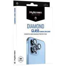 MyScreen Protector - MS iPhone 14/14 Plus Kameralinsskydd Härdat Glas Diamond - Svart