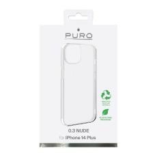 Puro - Puro iPhone 14 Plus/15 Plus Mobilskal MagSafe Nude 0.3 - Transparent
