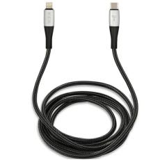Tumi - TUMI TUCCSMFI Kabel USB-C–Lightning 1,5m - Svart